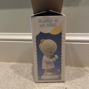 “Always in his care” 1990 Commemorative Figurine New in box